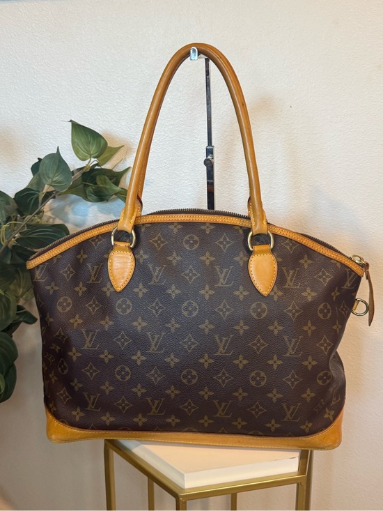 Louis Vuitton Handbags - Louis Vuitton Monogram Lockit GM Tote Bag – Classic Zip Top Shoulder Bag FL1006